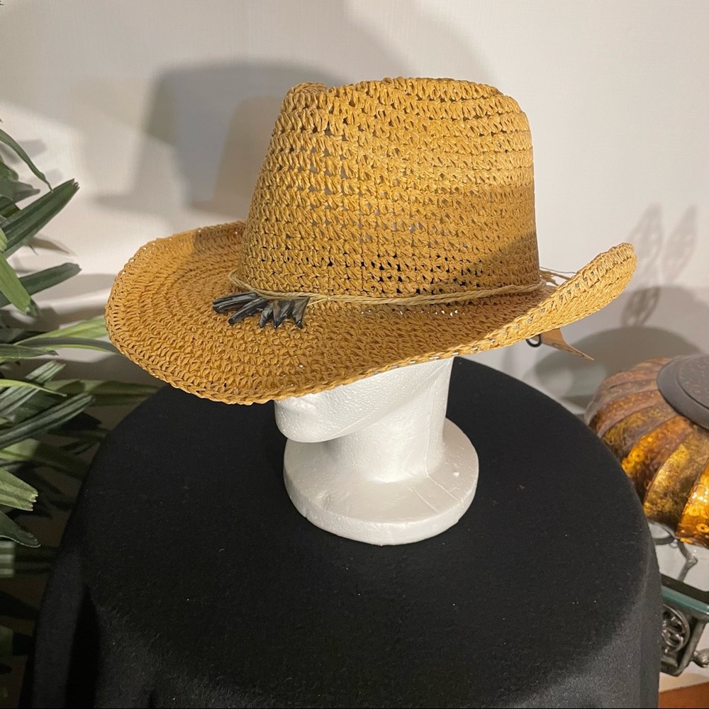 Angela & William Khaki Cowboy Hat